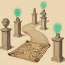 Follow narrative-driven missions through exhibitions
