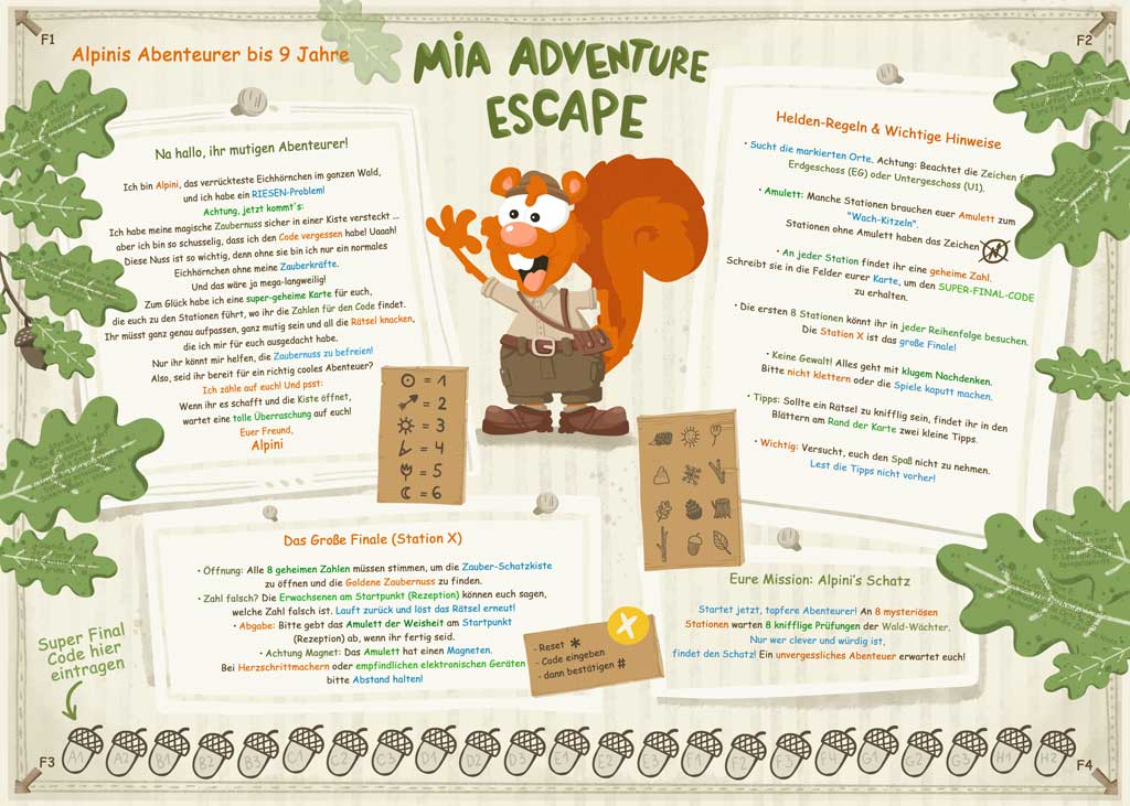 Cartoon-style resort landscape for the adventure map
