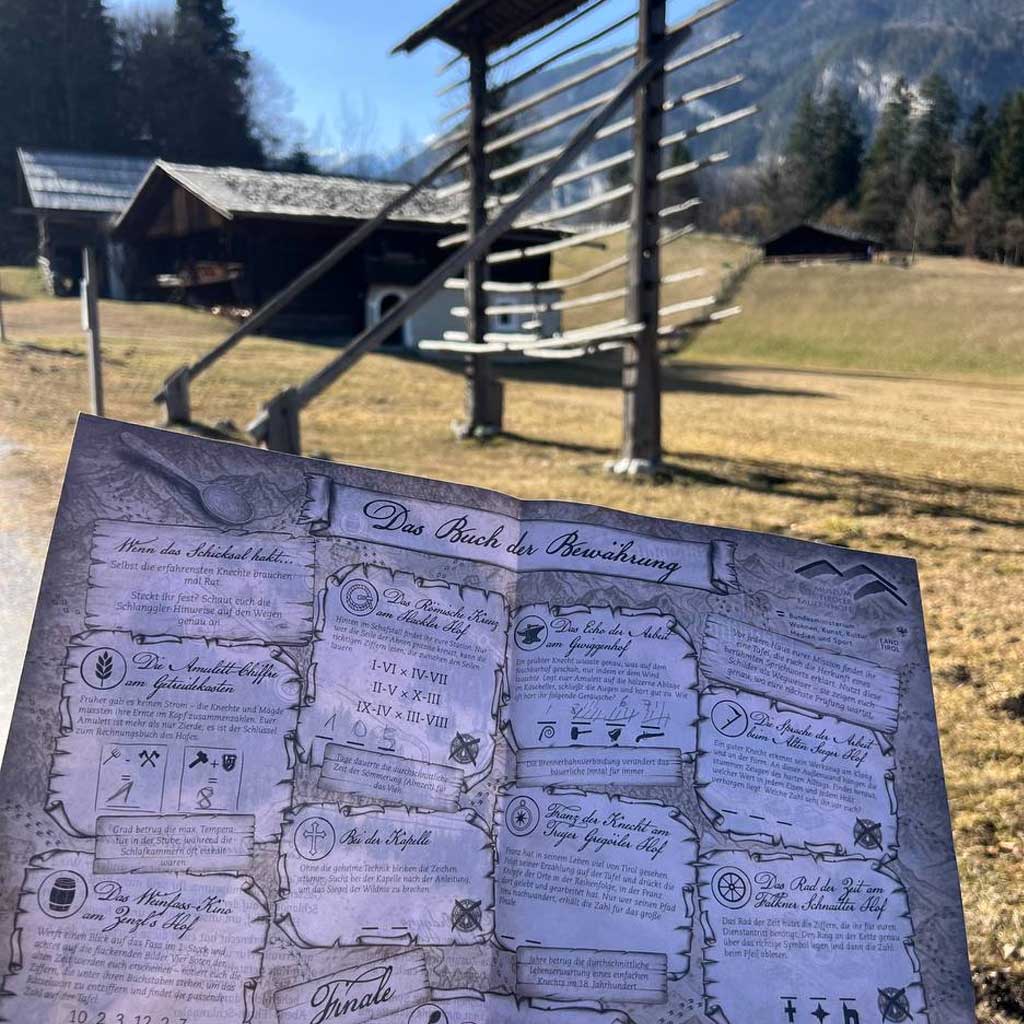 Clearly marked quest stations across the museum site