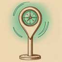 Interactive quest stations placed across the site
