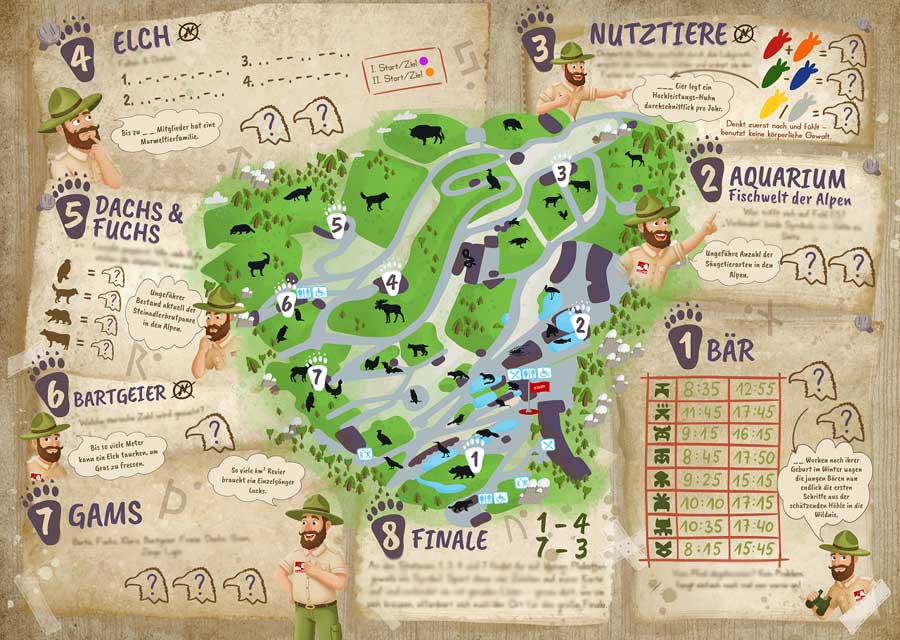 Hard level treasure hunt for curious adventurers