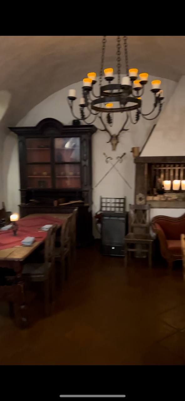 2020- CUSTOM DESIGNED ESCAPE DINNER FOR MEDIAEVAL RESTAURANT “RITTERKUCHL”IN HALL in TIROL image 2