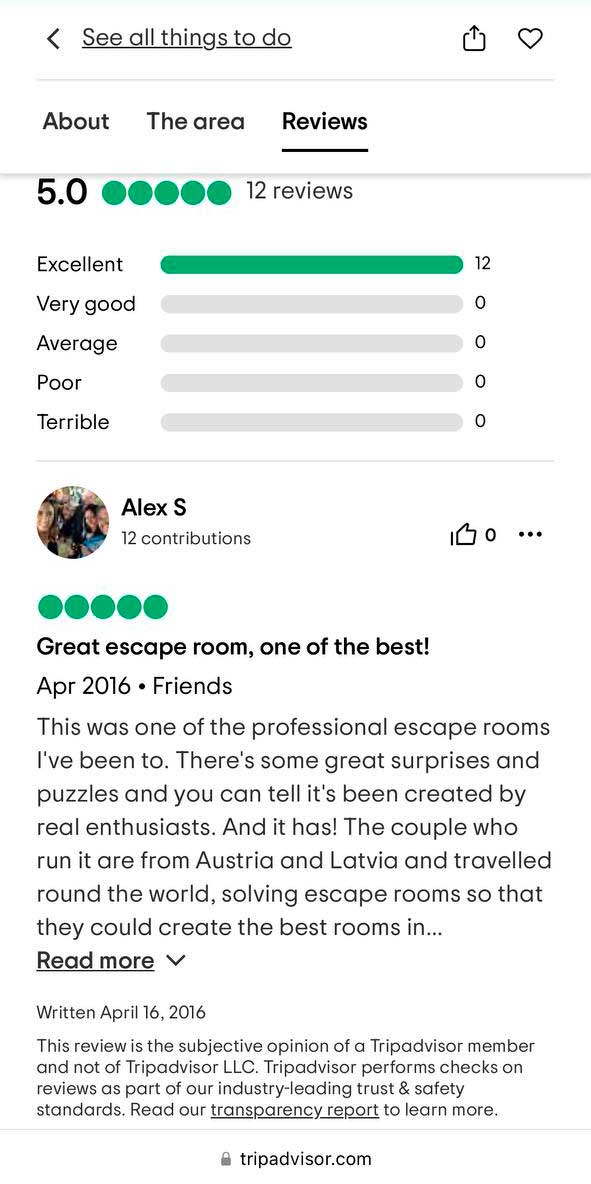 2015- ESCAPE ROOM “ROOM 27” image 8