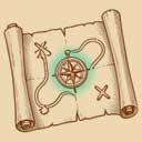 Treasure map creation