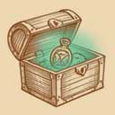 Final reward in treasure box