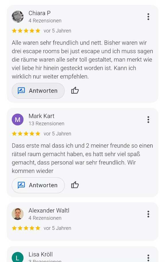 2018- ESCAPE ROOM „VERRAT im KLOSTER“ Bild 12