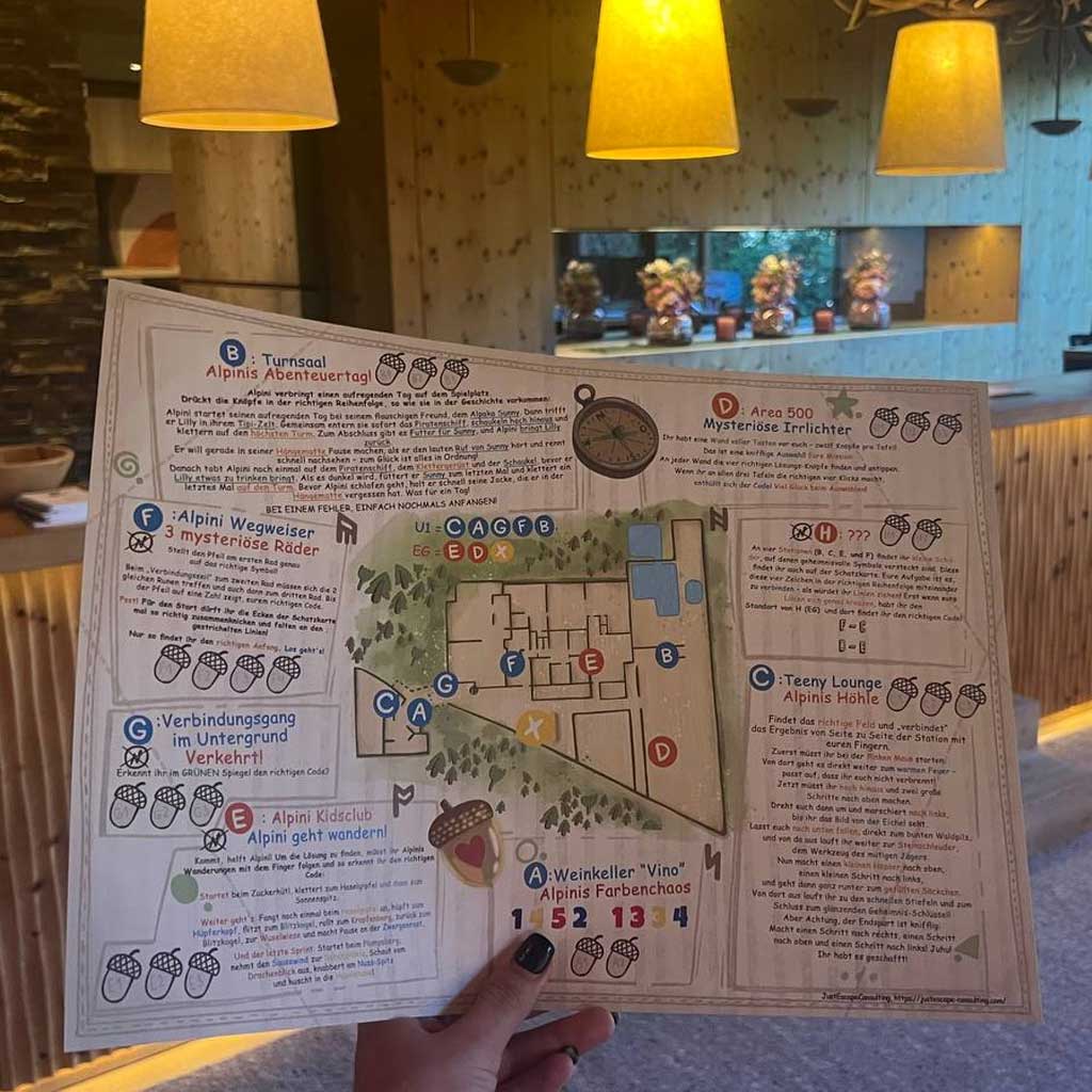 Mia Alpina Adventure Map