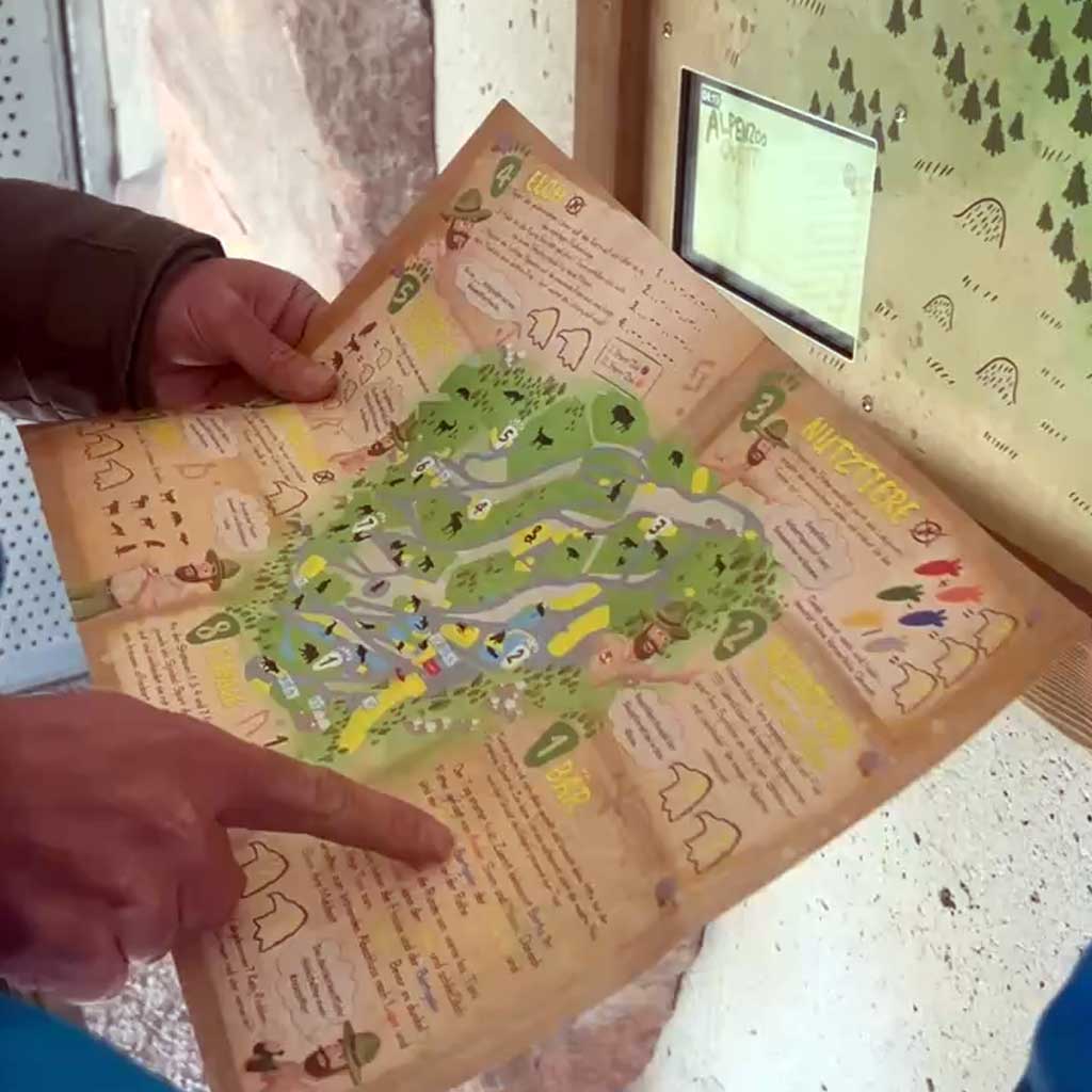 Alpenzoo Innsbruck Adventure Map